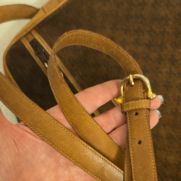 Celine Vintage Suede Crossbody Bag - Picture 6 of 13